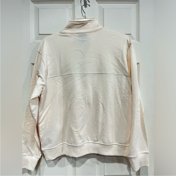 Patagonia Women's Small Ahnya 1/4 Zip Pullover Natural White Cream Jacket NWT - Picture 3 of 9